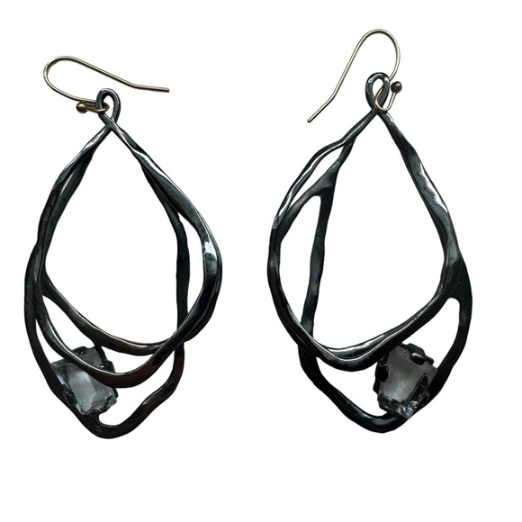 Alexis Bittar Jewelry - Alexis Bittar Miss Havisham Crystal Interlace Drop Earrings